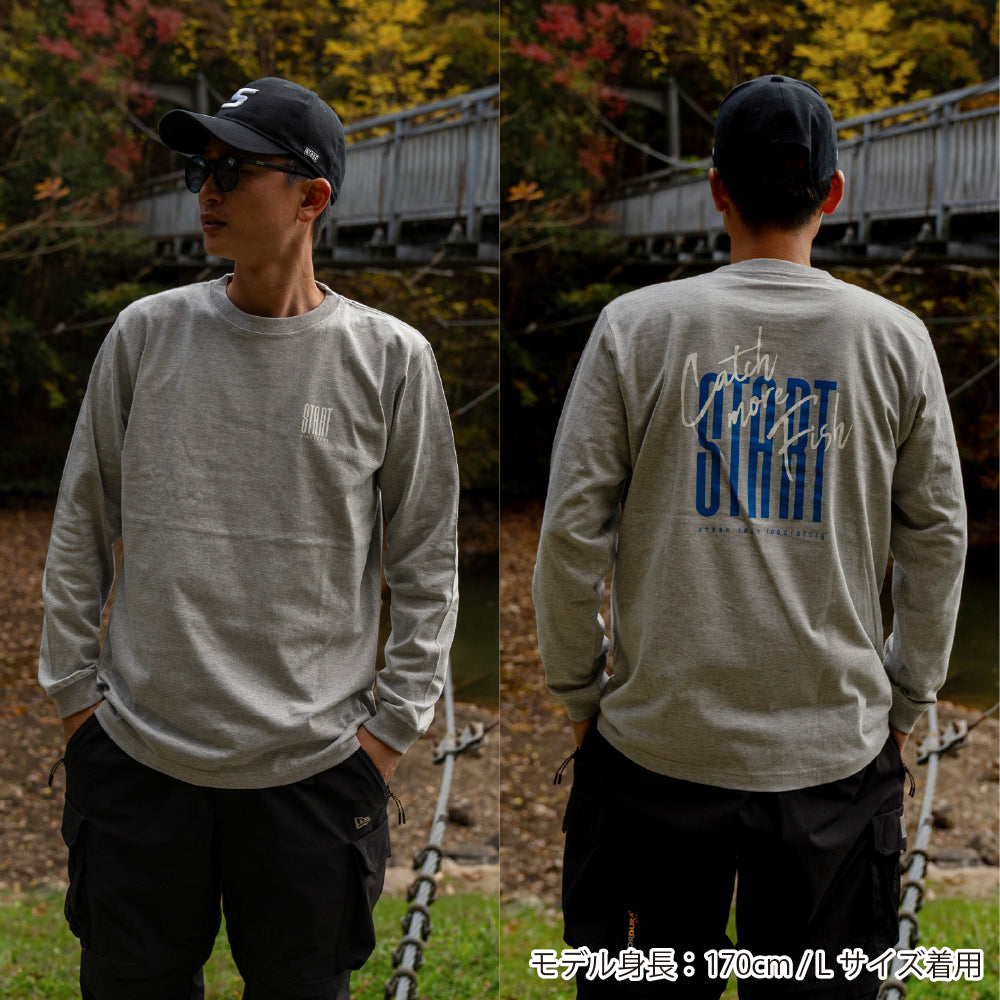 Ocean toys lab. 長袖Tシャツ / グレー