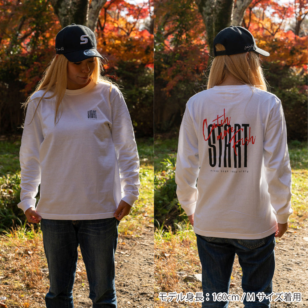 Ocean toys lab. 長袖Tシャツ / 白