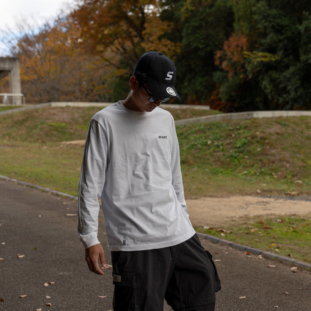 CONNECT EARTH長袖Tシャツ / 白