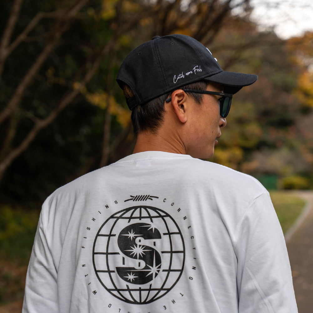 CONNECT EARTH長袖Tシャツ / 白