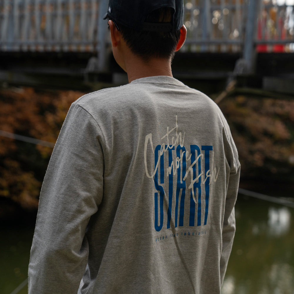Ocean toys lab. 長袖Tシャツ / グレー