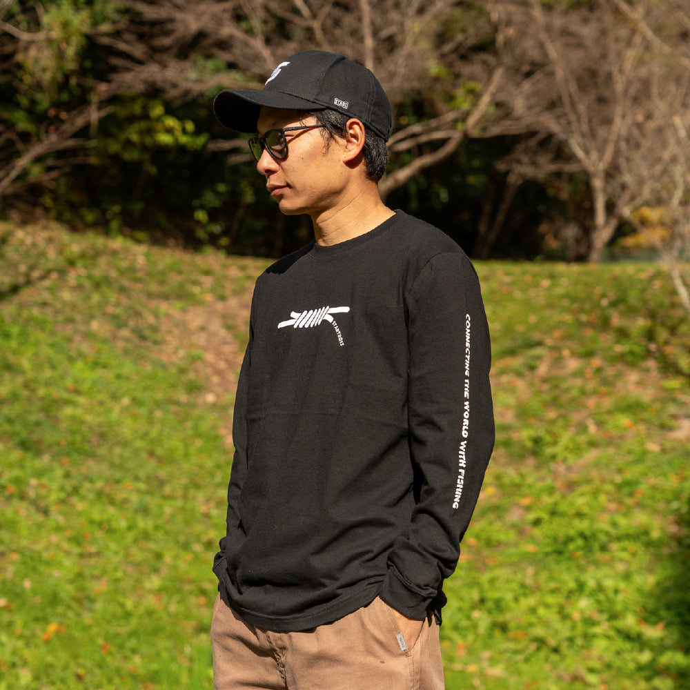 CONNECT KNOT長袖Tシャツ / 黒