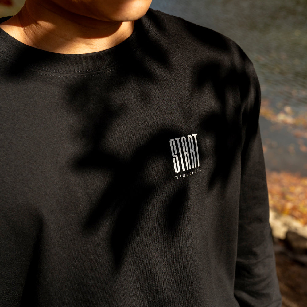 Ocean toys lab. 長袖Tシャツ / 黒