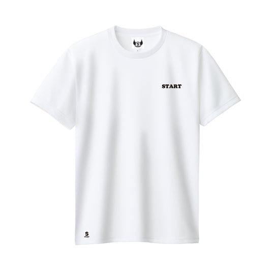 【5/16再入荷!】羽根ロゴドライ半袖Tシャツ / ホワイト