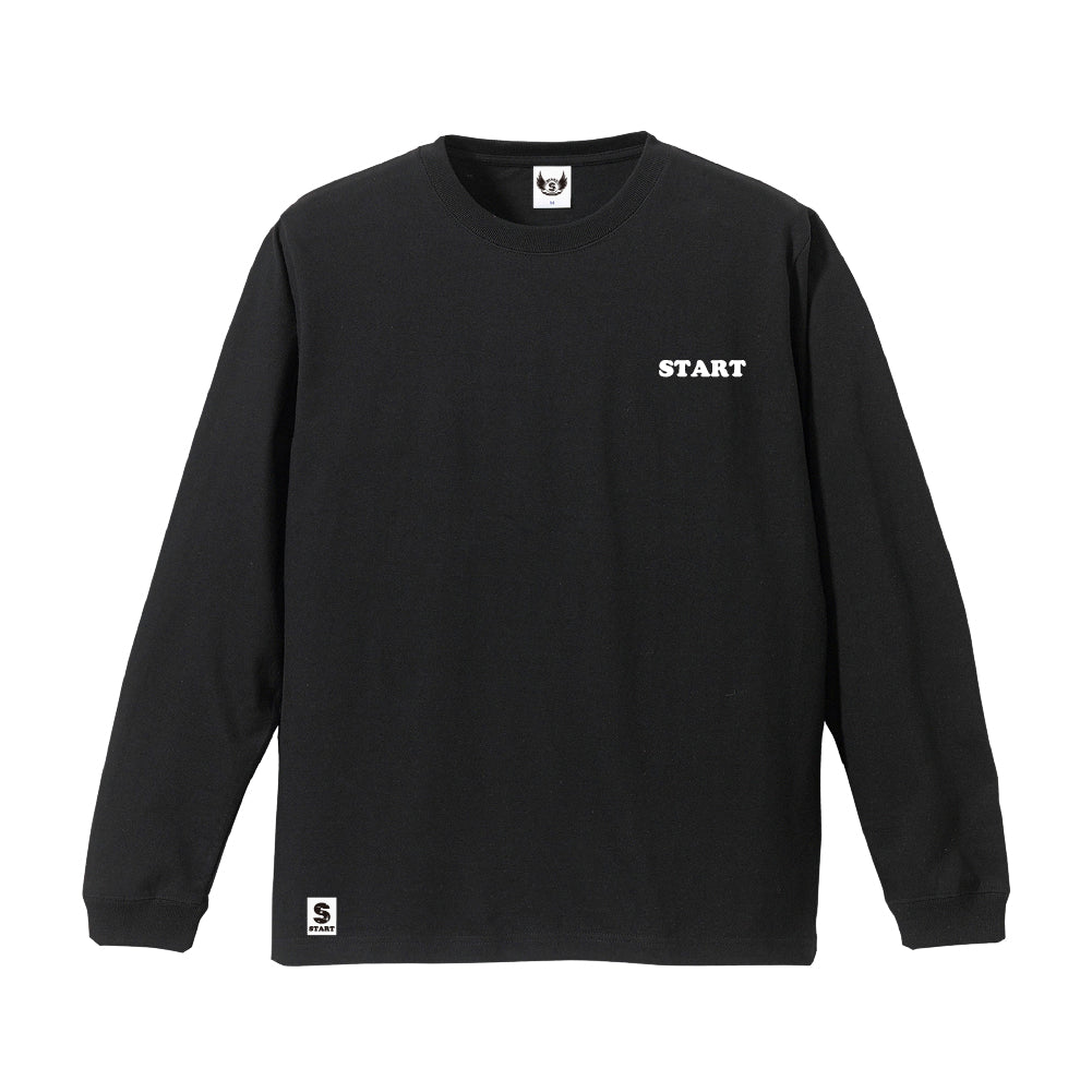 CONNECT EARTH長袖Tシャツ / 黒