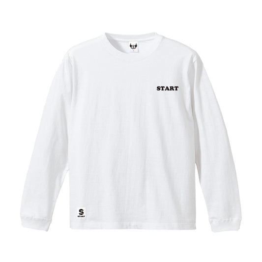 【残りわずか!XL,XXLのみ】CONNECT EARTH長袖Tシャツ / 白