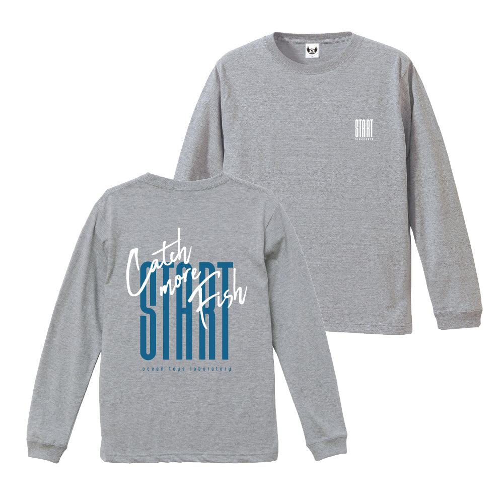 Ocean toys lab. 長袖Tシャツ / グレー