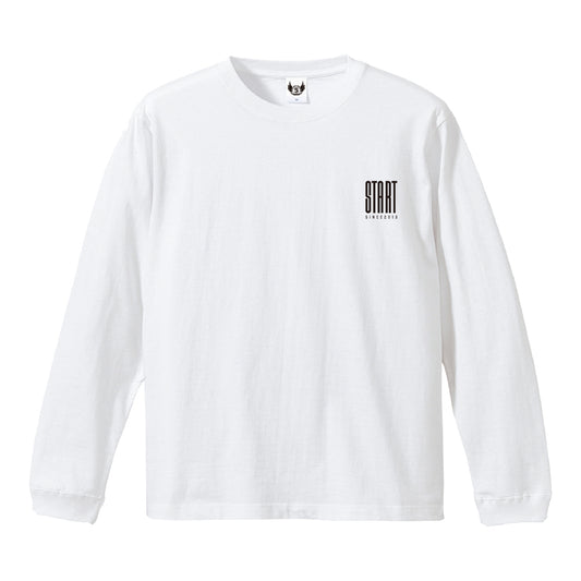 【残りわずか!XLのみ】Ocean toys lab. 長袖Tシャツ / 白