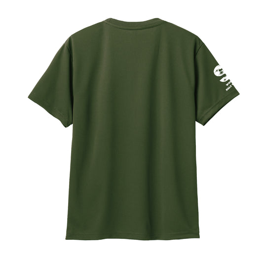 【ラスト1枚!サイズM】START シンプルドライ半袖Tシャツ / アーミーグリーン