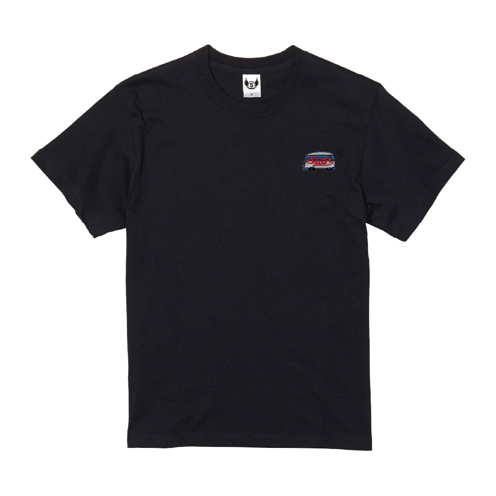 【4/15新発売!】STARTバス刺繍Tシャツ / 黒