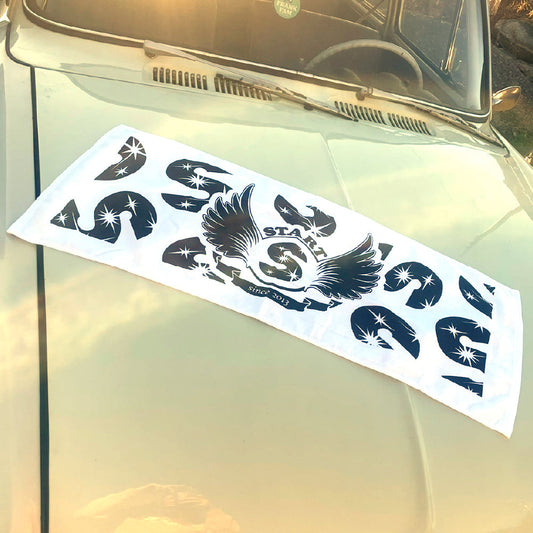 【残りわずか!】START羽根ロゴ フェイスタオル