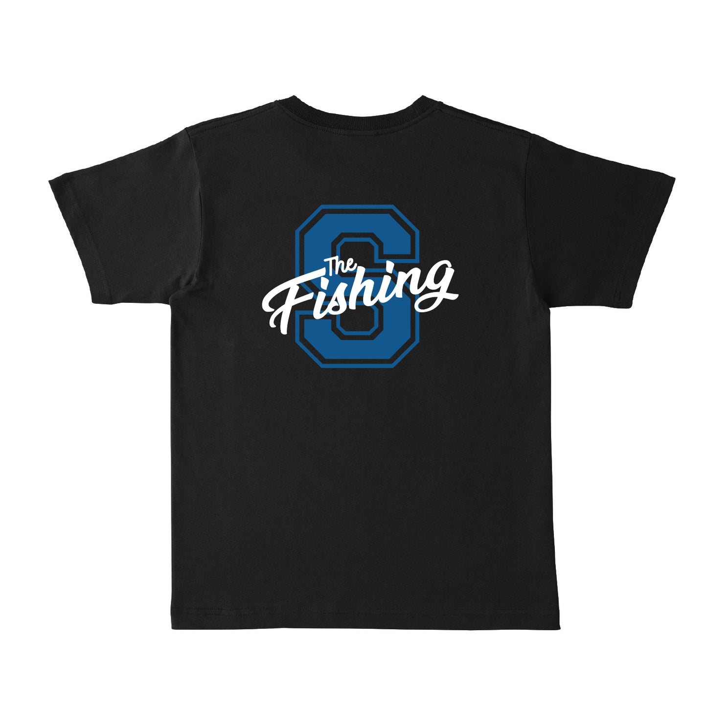 S the Fishing ポケット付き コットンTシャツ / ブラック