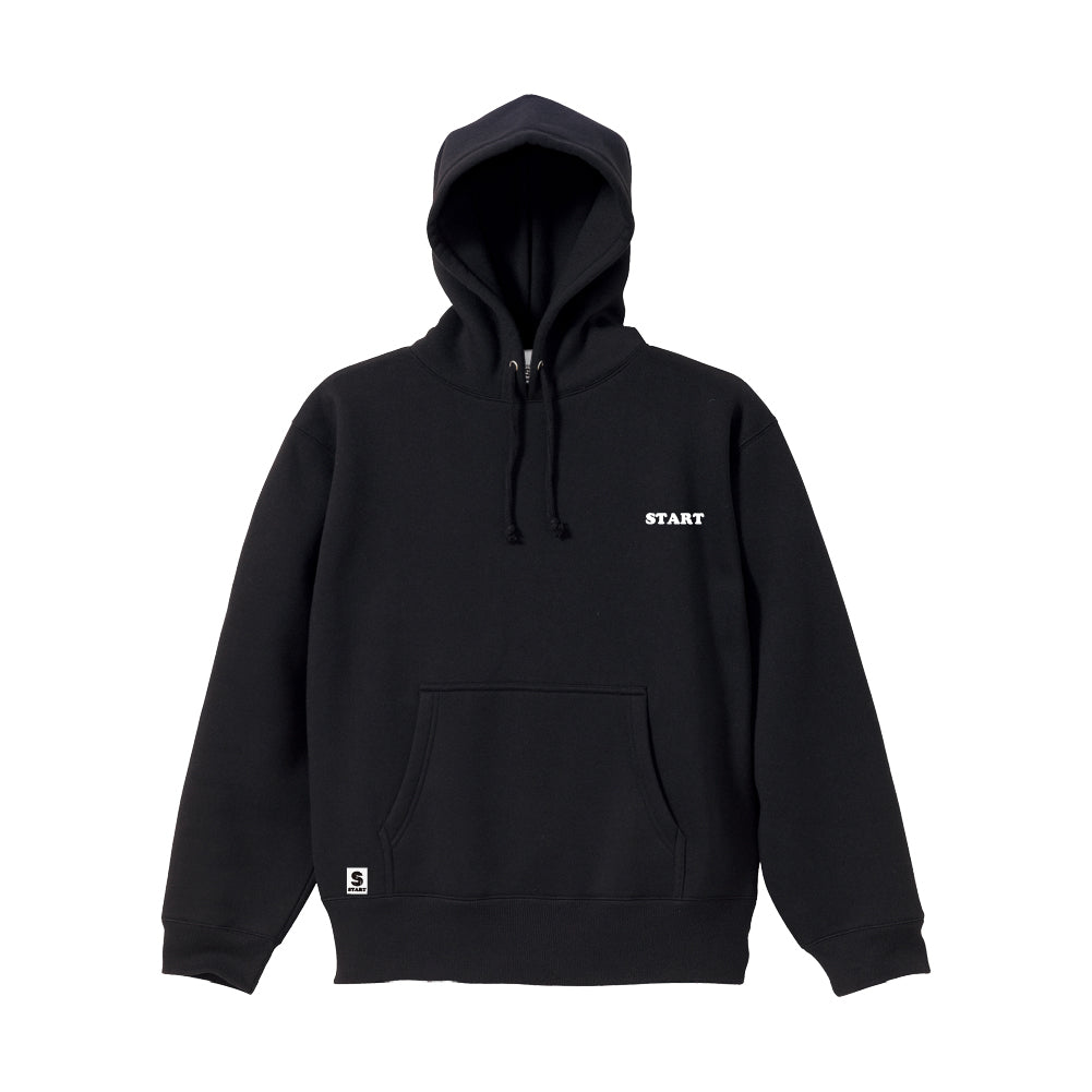 【11/1新入荷】羽根ロゴ プルオーバーパーカー / ブラック